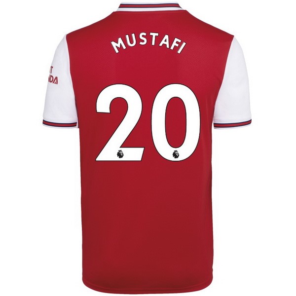 Camiseta Arsenal NO.20 Mustafi Primera equipación 2019-2020 Rojo